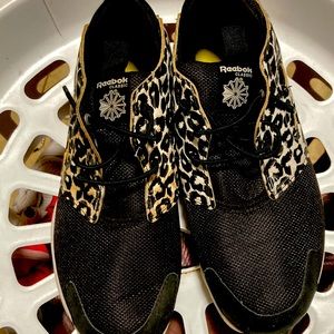 Reebok classics             Has brown stains from water.